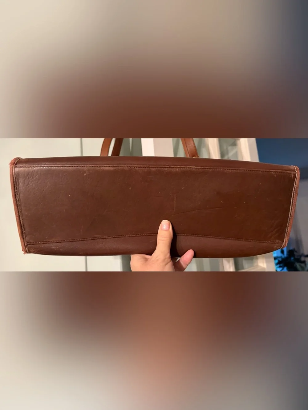 Coach Vintage Brown Leather Barclay Tote bag